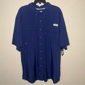 Magellan Fish Gear Shirt Men’s 2XL NWT Blue Fishing Outdoor Vented